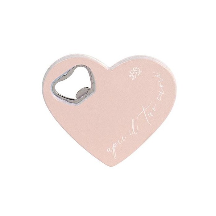 CUORE APRIBOTTIGLIE ROSA 80X85